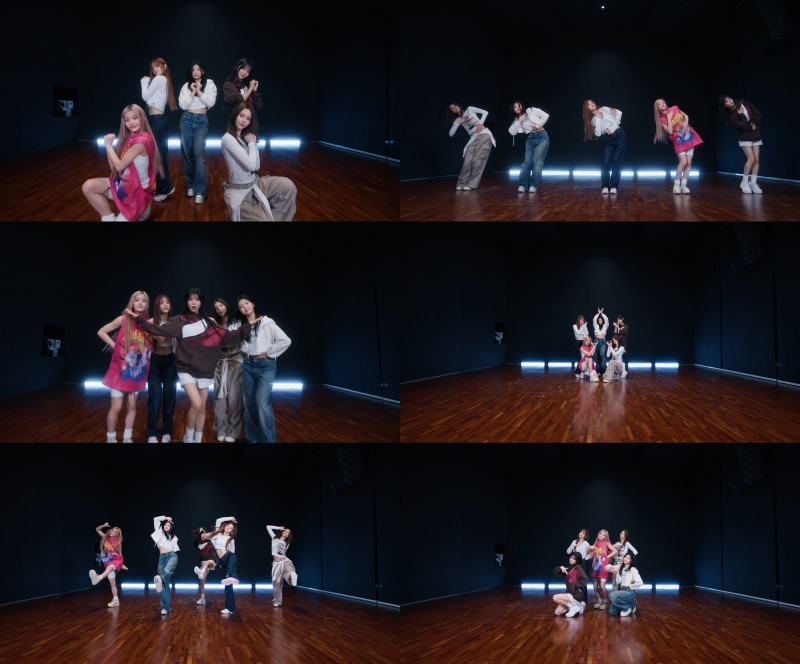 아일릿, ‘Cherish (My Love)’ 안무 연습 영상 공개…‘퍼포먼스의 역동성+동작의 디테일’