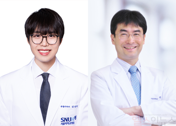 (왼쪽부터) 융합의학과 김성민 교수, 가정의학과 박상민 교수 (서울대병원 제공)