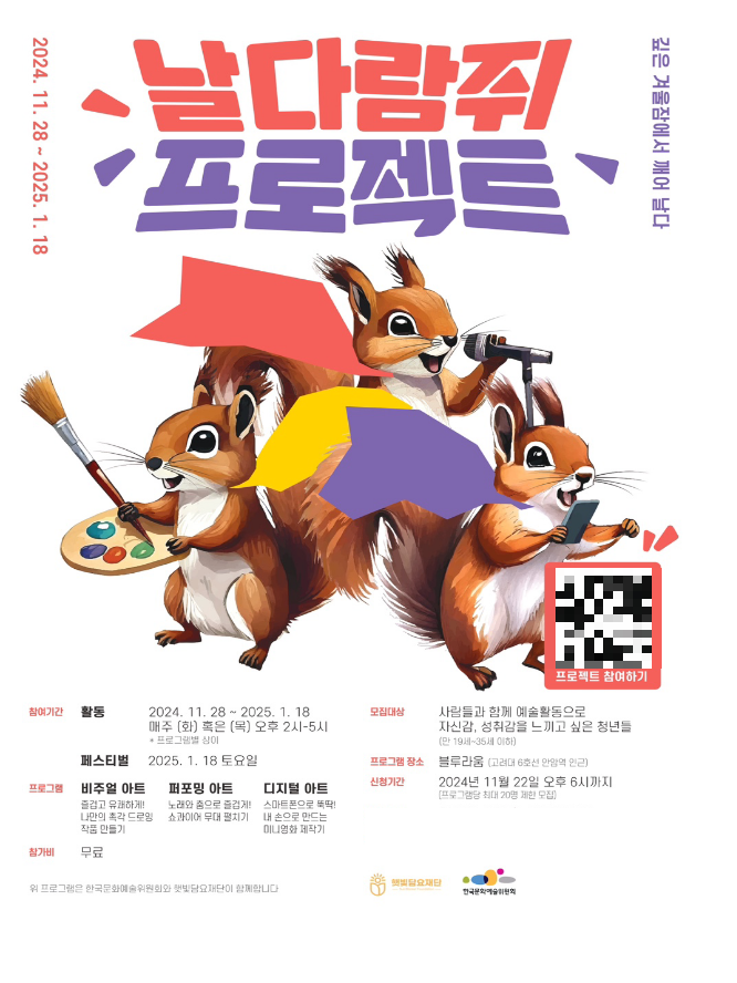 한국문화예술위원회, 고립은둔청년들 위한 문화예술처방전 제시