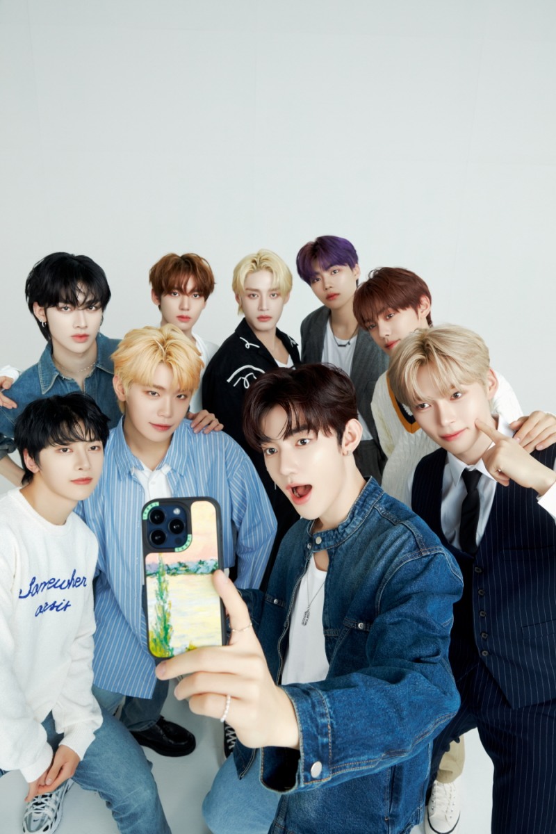 아이쿨(iCOOL), 제로베이스원과 함께한 숨멎 비주얼 광고 비하인드컷 공개