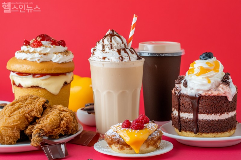 장이 자극되지 않도록 며칠간은 음식 섭취에 조심하는 것이 좋다. (AI생성이미지)