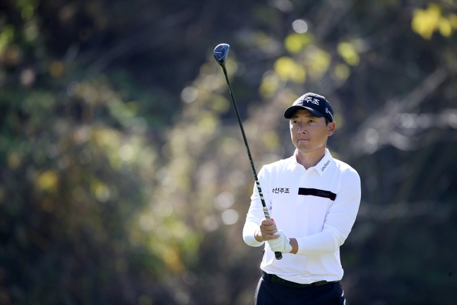 이동민의 3일 경기 모습.