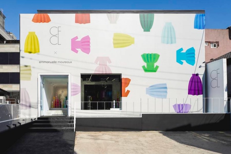 CFCL의 팝업 외관 (신세계 제공)