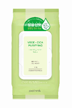 포인트앤 베지 시카 말끔 클렌징 워터 티슈 (애경산업 제공)