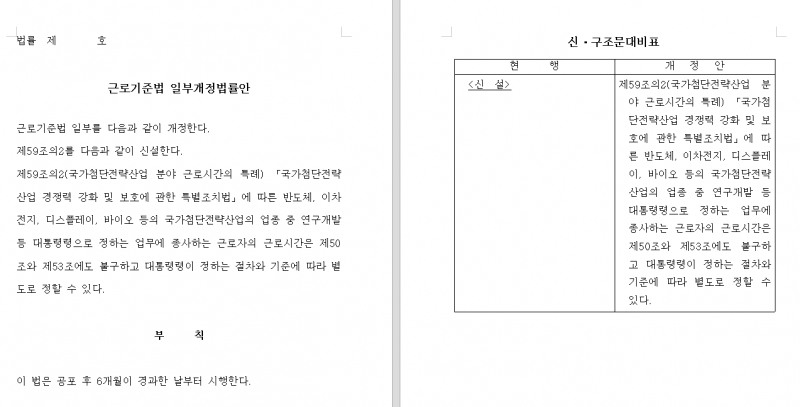삼성전자 사장 출신 고동진 "반도체 등 첨단전략산업 '주 52시간 적용제외법' 제출"