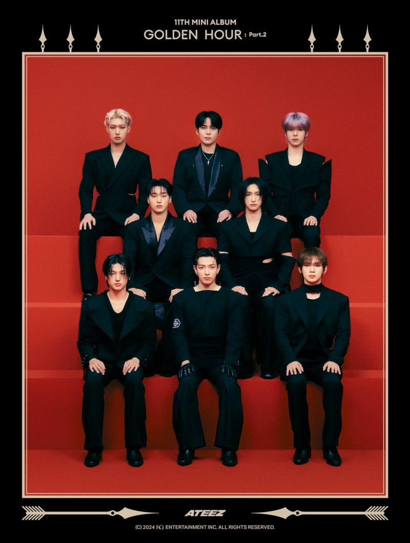 에이티즈, 포텐 터진 고품격 비주얼…미니 11집 ‘골든 아워 : 파트 2’ 세 번째 앨범 포토 공개