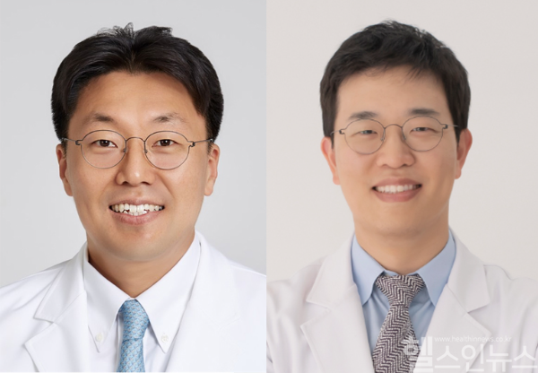 (왼쪽부터) 곽수헌 서울대병원 내분비내과 교수, 이태민 강남센터 순환기내과 교수 (서울대병원 제공)