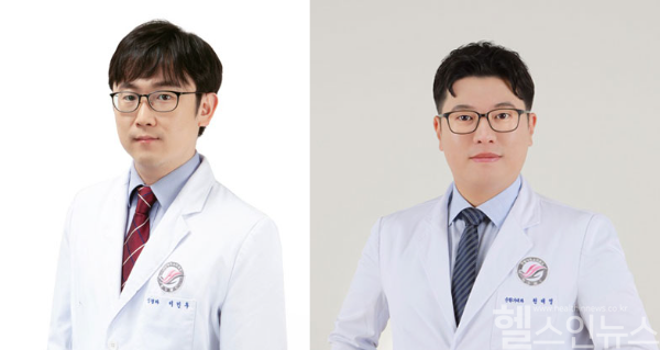 (왼쪽부터) 이민우 한림대학교성심병원 신경과 교수, 천대영 한림대학교동탄성심병원 순환기내과 교수 (한림대성심병원 제공)