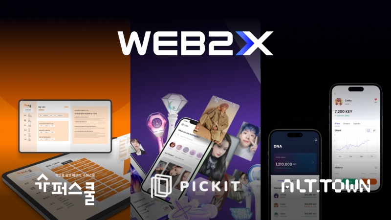 블록체인 기술 진입 장벽 낮춘 WEB2X, 서비스 오픈 기업 사례 증가