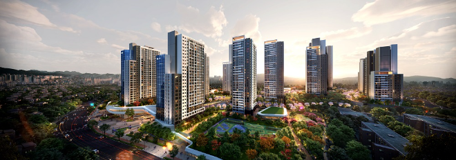 HDC현대산업개발은 9일 대전 용두동3재정비촉진구역 재개발정비사업 시공사 선정총회에서 시공사로 선정됐다고 밝혔다. ⓒ HDC현대산업개발