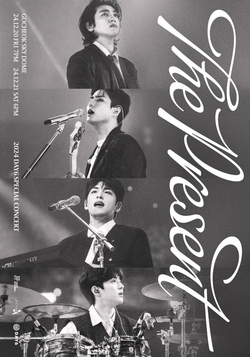 DAY6, 고척스카이돔 입성…12월 스페셜 콘서트 'The Present' 개최