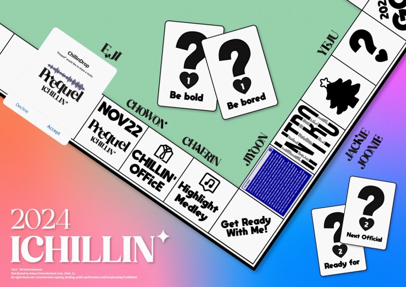 아이칠린, 22일 신보 'Prequel' 발매…‘키치+발랄’ 커밍순 포스터 오픈