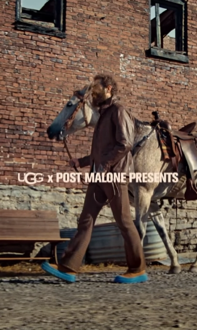 포스트말론이 착용한 타스만 웨더 하이브리드 (GQ코리아 제공)