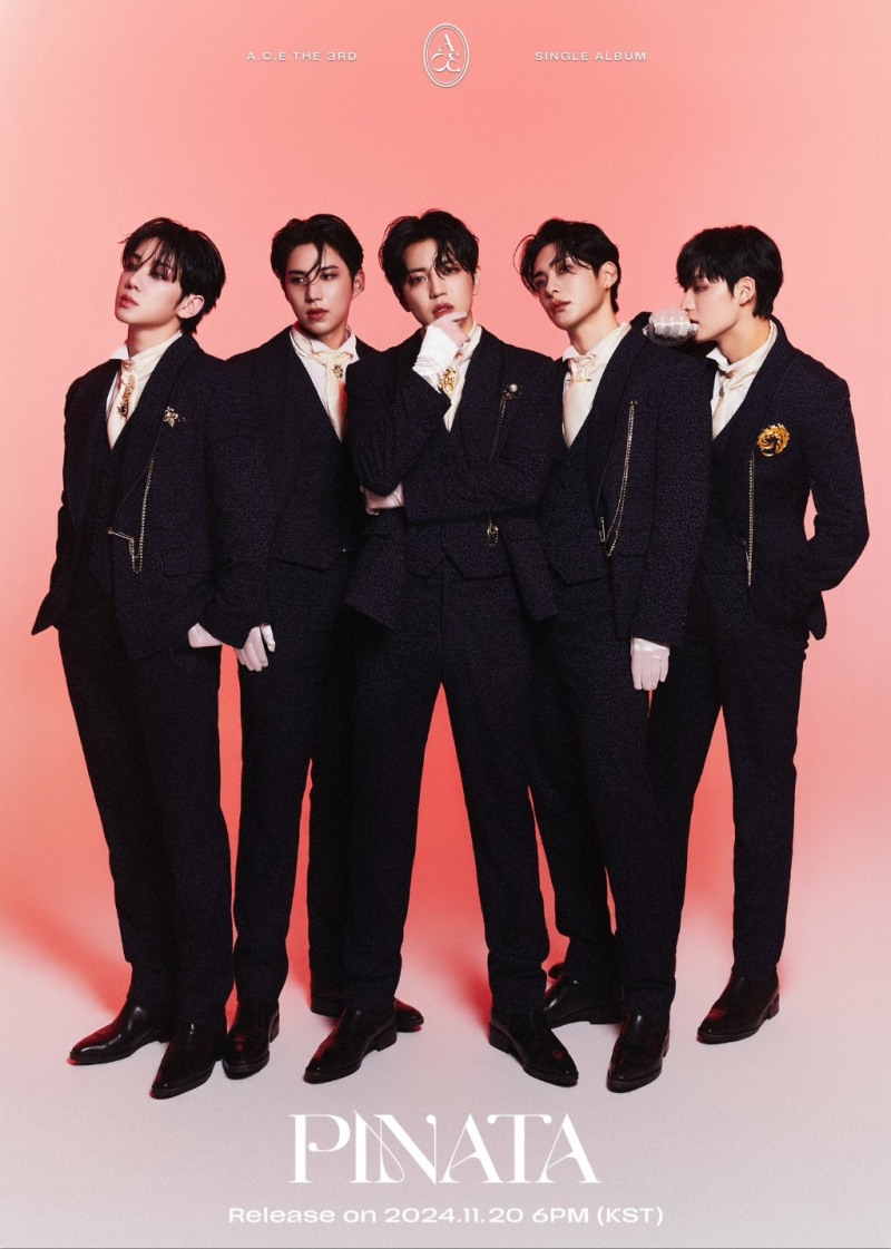 에이스, ‘PINATA’ 콘셉트 포토 공개 완료…'성숙美 극대화'