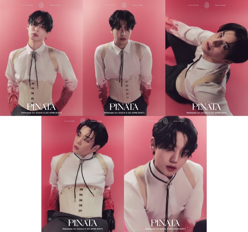 에이스, ‘PINATA’ 콘셉트 포토 공개 완료…'성숙美 극대화'