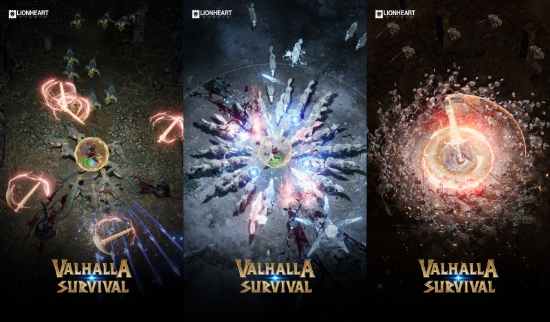 '발할라 서바이벌' 전투 이미지(제공=라이온하트 스튜디오).