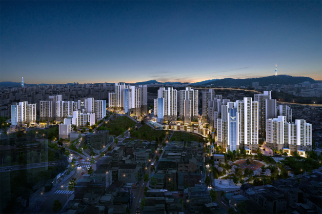 '창경궁 롯데캐슬 시그니처' 투시도. ⓒ 롯데건설