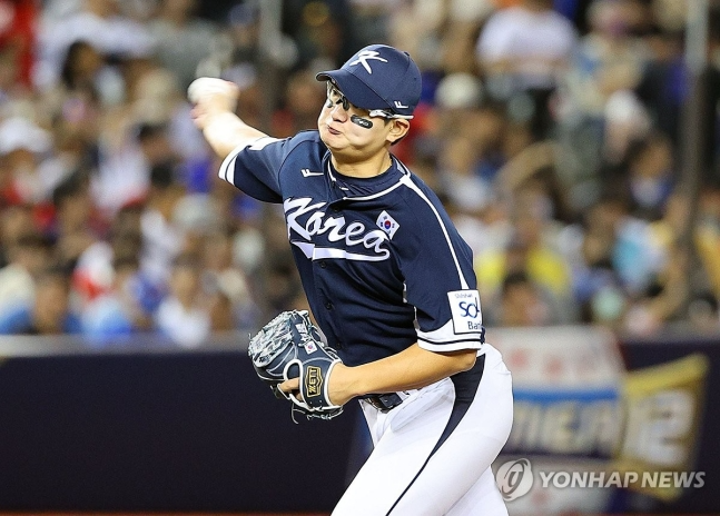 '대표팀 숨은 보석' 김서현, 호주전도 쥐어짜겠다...3경기 등판해 무실점 행진