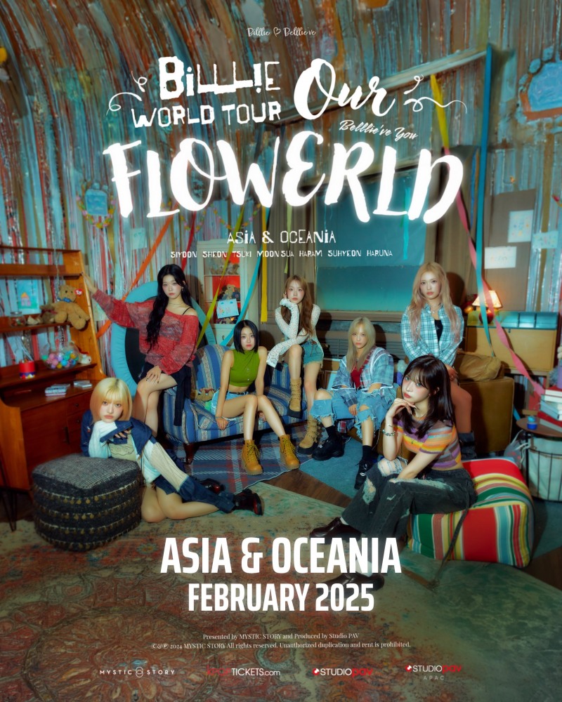 빌리, 내년 2월 아시아&오세아니아서 월드투어 추가 개최…전 세계 팬心 접수