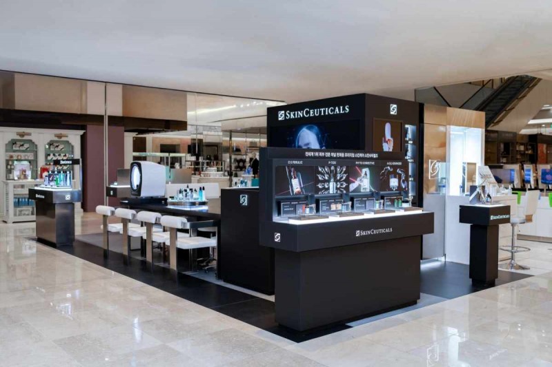 로레알 스킨수티컬즈, 롯데백화점 잠실점 리뉴얼 오픈