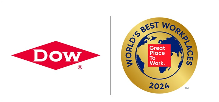 다우, 2년 연속 ‘2024 세계에서 가장 일하기 좋은 기업’ 선정