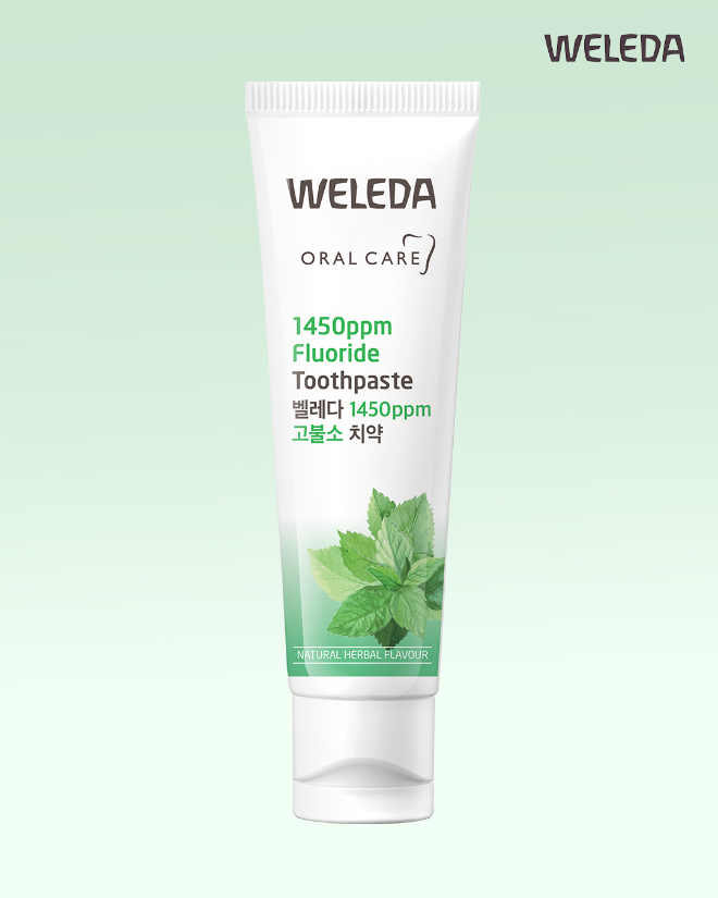 스위스 유기농 뷰티 브랜드 벨레다, 온 가족 사용 가능한 1450 불소치약 출시