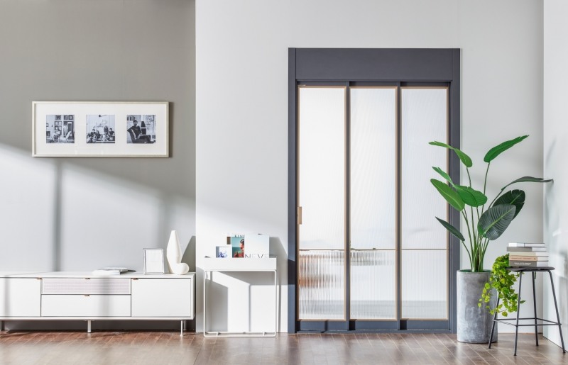 한샘 슬림소프트 3연동 중문