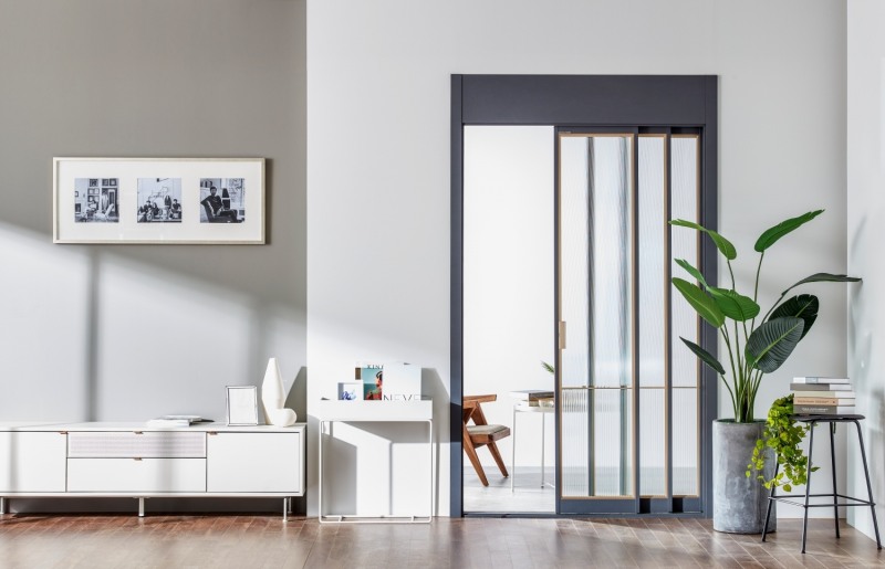 한샘 슬림소프트 3연동 중문