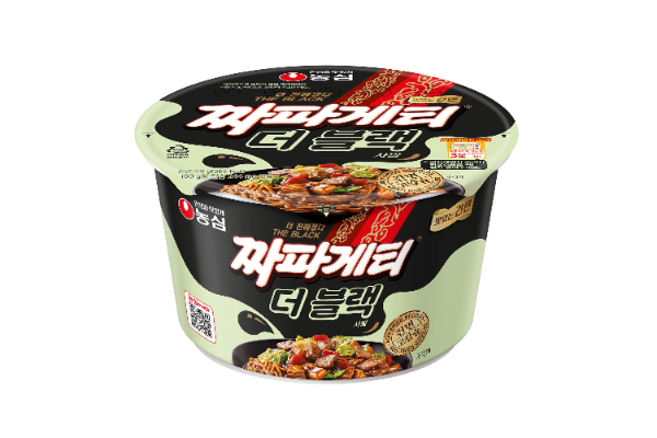 농심 '짜파게티 더블랙' 사발 (농심 제공)