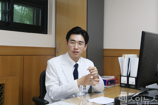 정홍규 세란병원 외과 과장 진료 모습 (세란병원 제공)