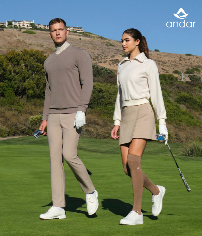 안다르 골프웨어 동절기 제품 강화…성장세 이어간다