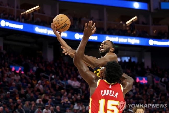 골든스테이트 앤드루 위긴스의 슛