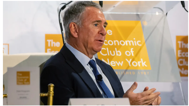 (상보) '시타델' 그리핀 "트럼프 관세가 정실 자본주의로 이어질 수도"