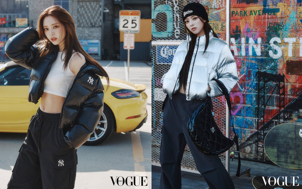 “올 겨울도 힙하게” 있지(ITZY) 유나가 표현한 MLB 커브 패딩 화보 공개