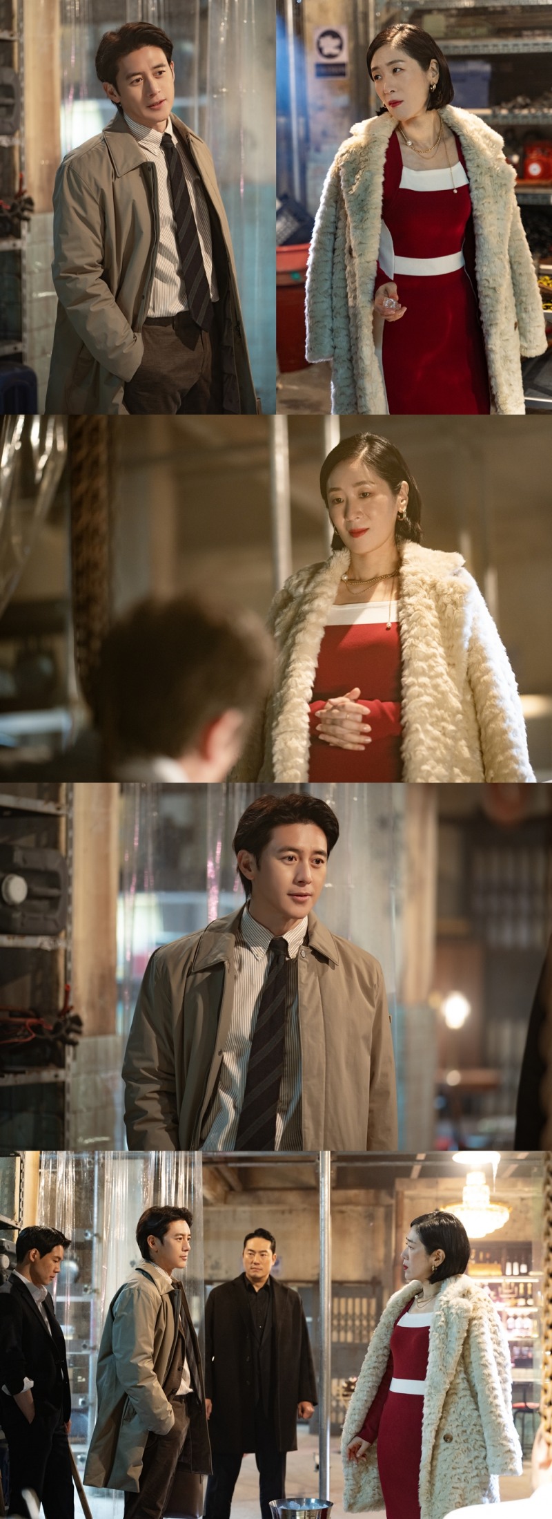 ‘가석방 심사관 이한신’ 사채업자 백지원 본격 등장…고수와 살벌한 첫 만남