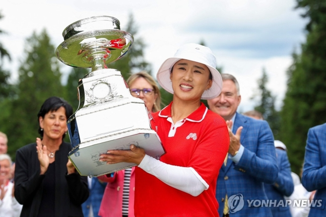 6월 KPMG 여자 PGA 챔피언십에서 우승한 양희영