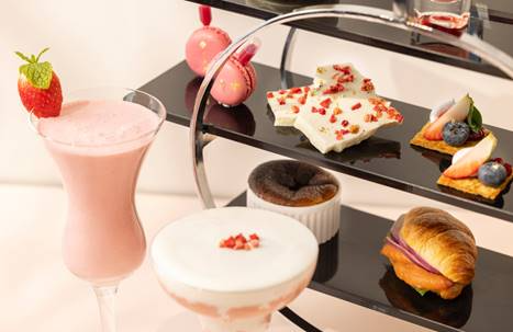 코트야드 메리어트 서울 타임스퀘어, ‘Strawberry Luxe’ 딸기 애프터눈 티 세트 선봬
