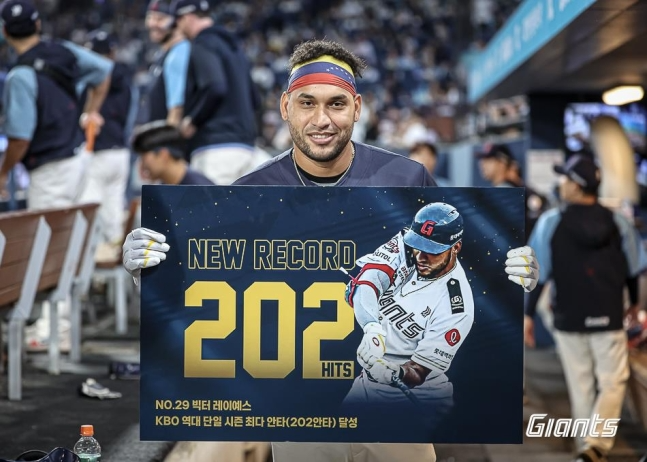 레이예스, 롯데와 재계약