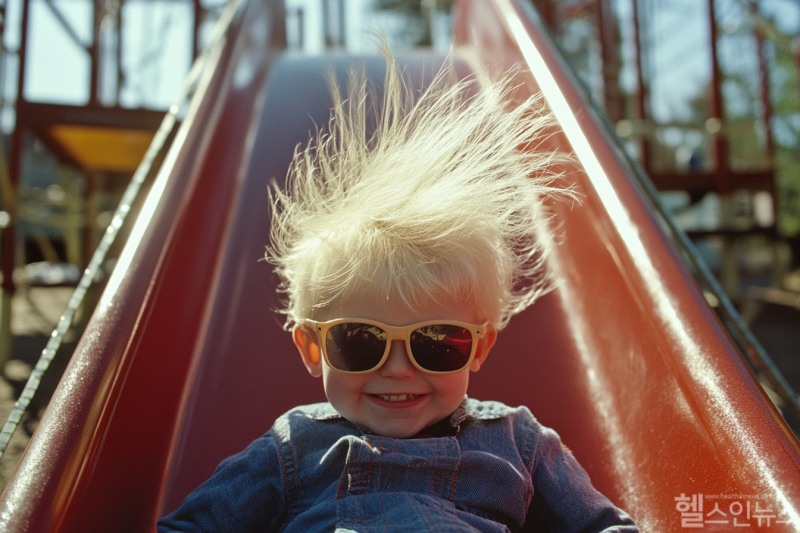 누군가의 손을 잡기 전 짜릿한 정전기가 두렵다면 손에 입김을 불어보자. 잠깐이나마 정전기를 줄일 수 있다. (AI생성이미지)