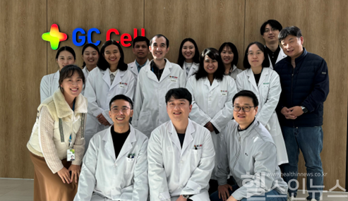 지씨셀, 비파마 기술이전 착수 기념사진 (지씨셀 제공)