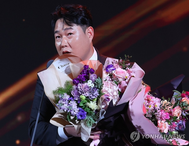 2023 골든글러브 포수 부문 수상한 양의지