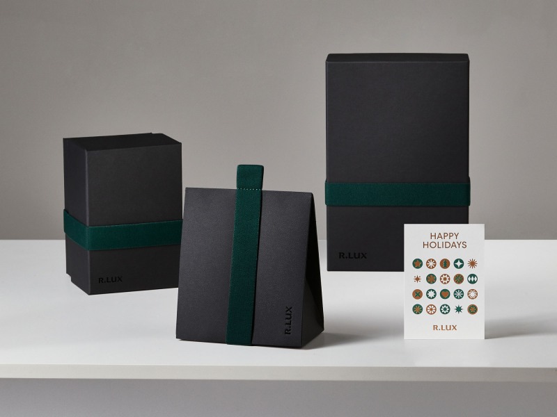 R.LUX, 연말 한정판 프로모션 진행…“홀리데이 에디션 선물 포장으로 로켓배송”