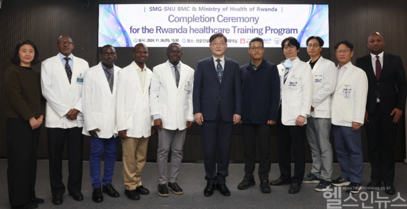 퇴교식 단체사진 (서울특별시보라매병원 제공)