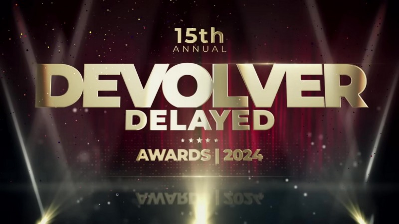 디볼버 디지털 출시 예정작들의 연기를 알리는 시상식이 진행됐다(출처='디볼버 딜레이드' 2024 영상 캡처).