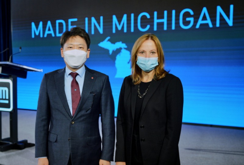 (상보) GM "미시건 배터리 합작벤처 지분 LG엔솔에 매각"