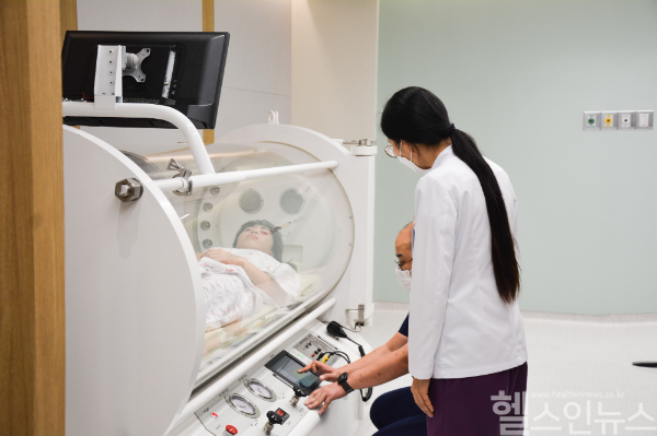 한림대동탄성심병원 고압산소치료센터 (한림대동탄성심병원 제공)
