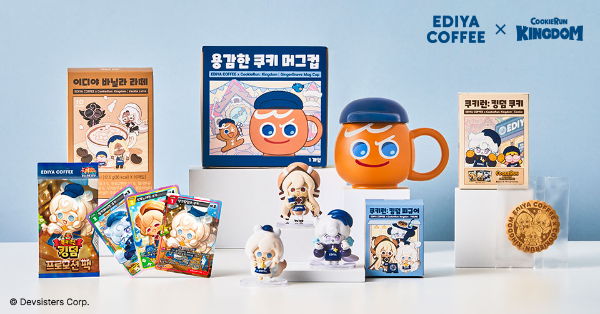 이디야커피, 쿠키런: 킹덤 바리스타 패키지 상품 출시