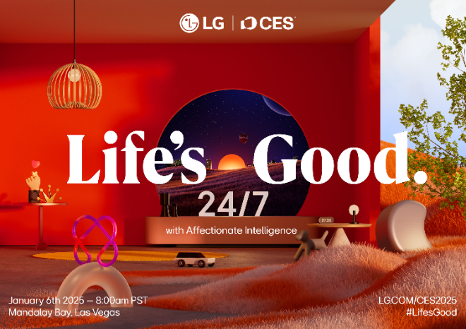LG전자, CES 2025 ‘LG 월드 프리미어’서 공감지능이 연결·확장하는 고객경험 청사진 제시