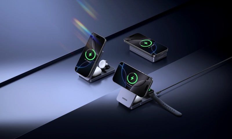 유그린, 맥플로우 3-in-1 맥세이프 충전기