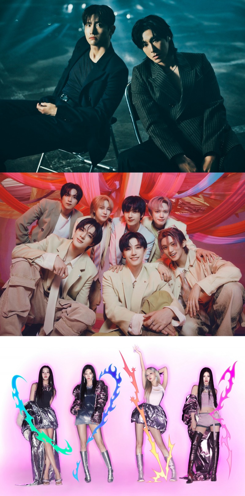동방신기-NCT드림-에스파, 日 사로잡았다…‘FNS 가요제’ 출격